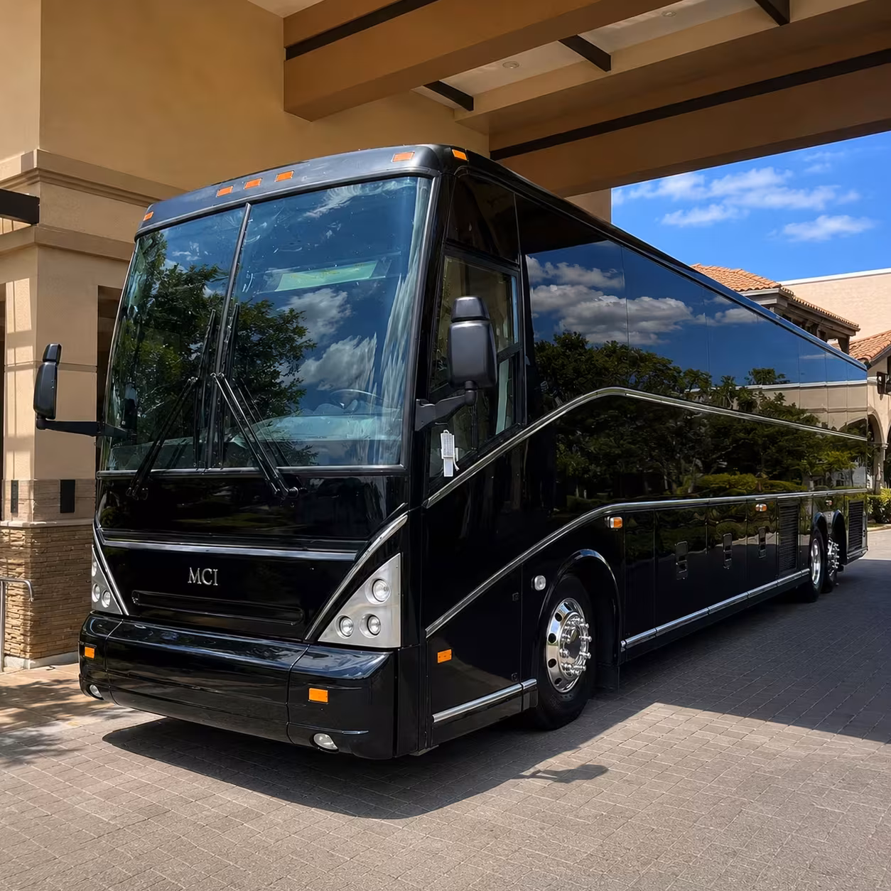 paterson wedding shuttle bus rentals that keep your guests together