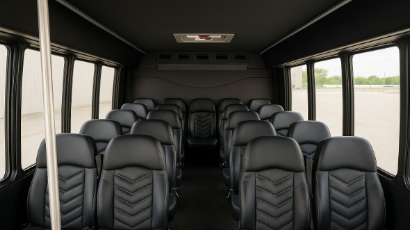 paterson 15 passenger minibus inside