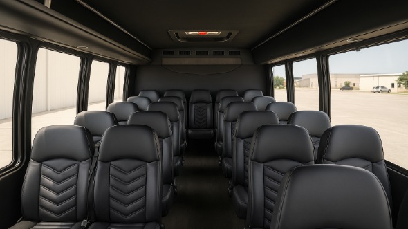 paterson 20 passenger minibus inside