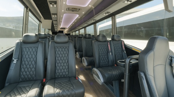 paterson 28 passenger minibus inside