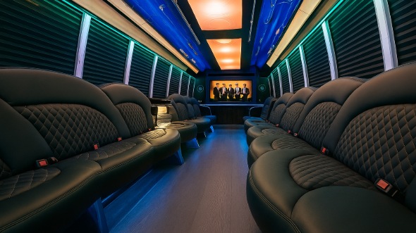 paterson party bus rental inside
